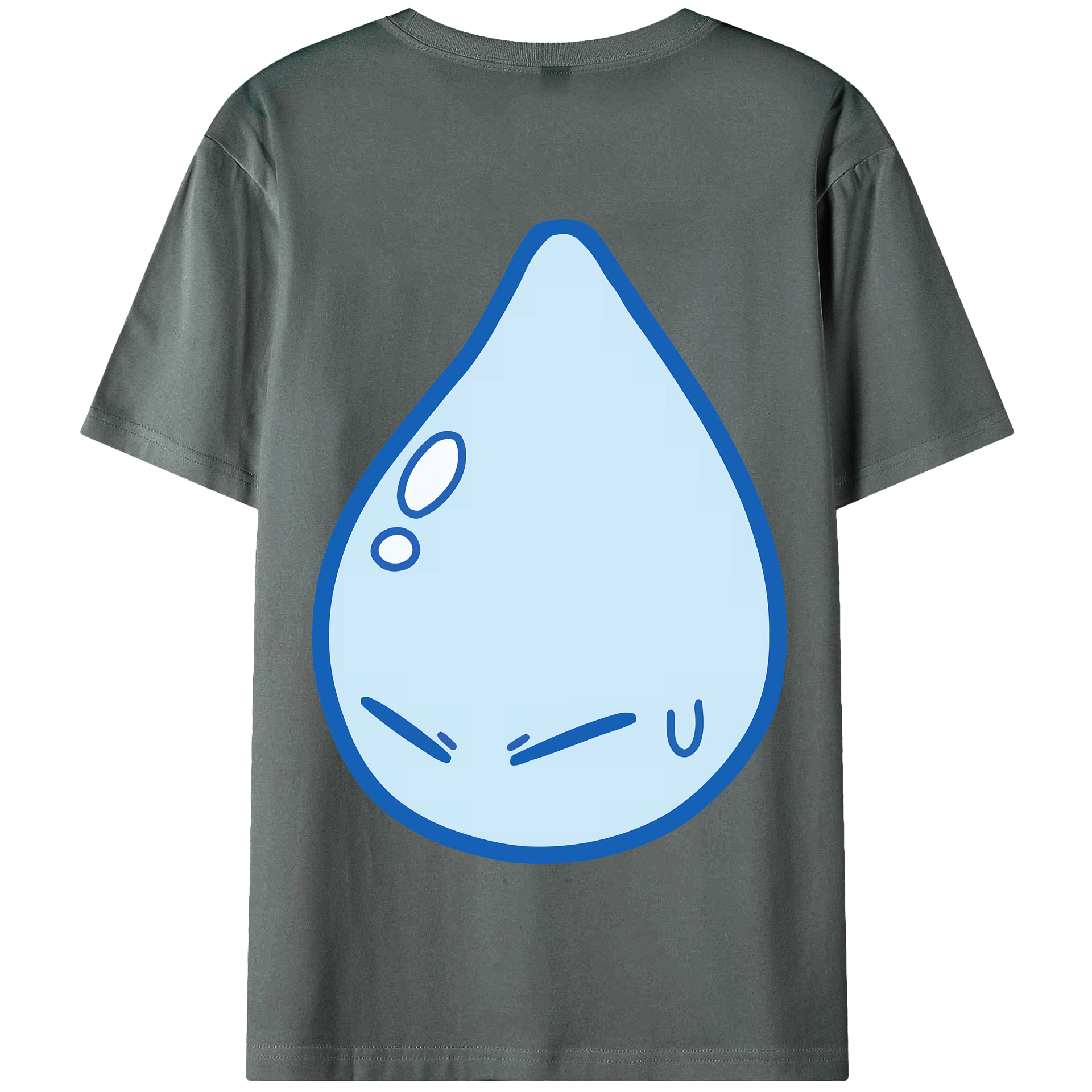 （画像用） 転スラ Regarding Reincarnated to Slime 綿100％半袖Tシャツ（背面プリント）